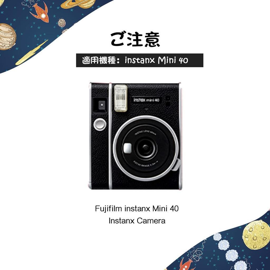 Kinokoo Instax Mini 40 Instax Instax Mini 40 Camera Case with Shoulder Film Count INS MINI 40 Instax Camera Protection Body PU Leather Case, Case,