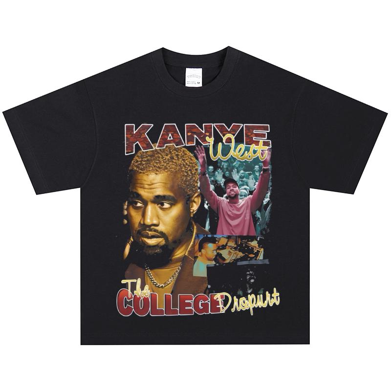 Kanye West T-Shirt, Soft Fabric Casual Daily Wear M