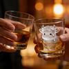 Highland Ice Cube Mold Silicone Ice Cube Tray Flexible Novelty Ice Cube Maker for Whiskey Cocktails Coffee Dishwasher Safe Reusable Party Gifts