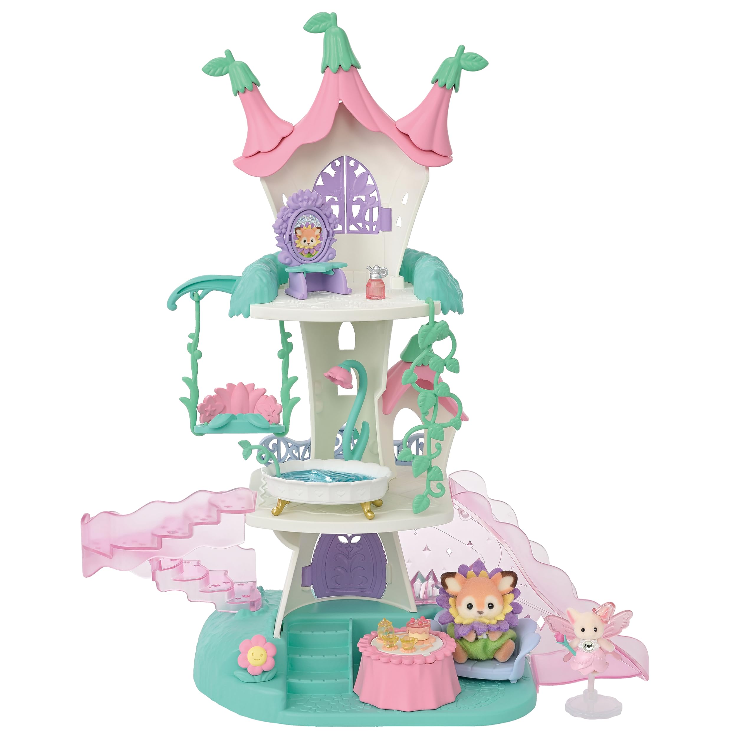 

Sylvanian Families Фея ST Маркировка сертифицирована Возраст 3 года и старше Игрушечный кукольный домик Sylvanian Families Epoch EPOCH [Сказочная башня] F-42