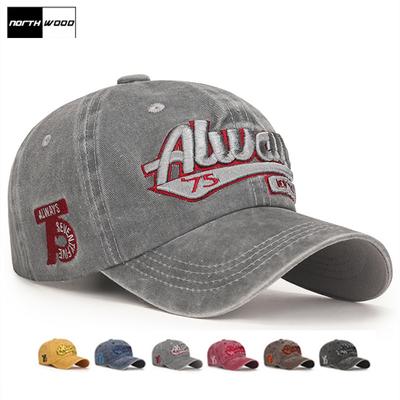 Northwood Pamuk güneş şapkaları Kadın Erkek Beyzbol Kapaklar Snapback Kalça Kalça Desen Baba Şapka kadın Kap