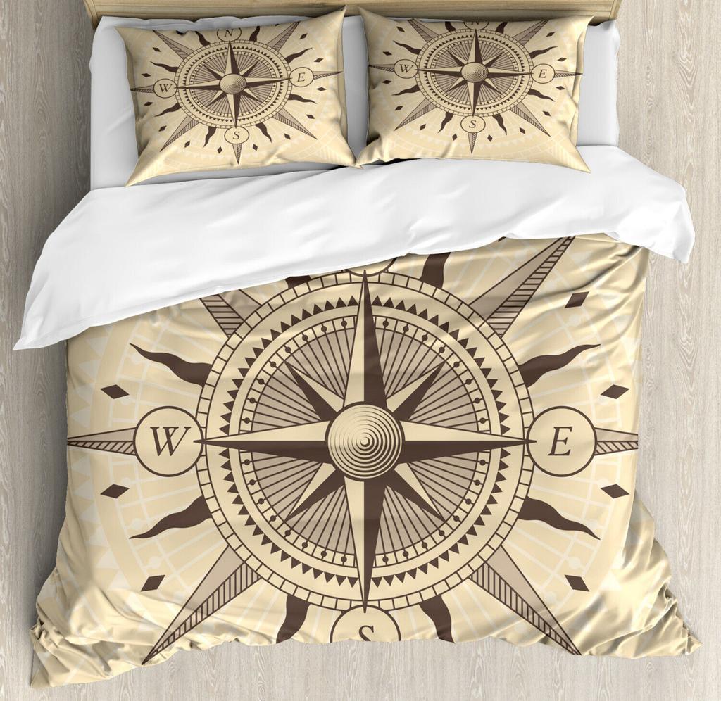 Bedding Set Compass Sea Exploration