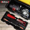 AIRAJ 12 Inch Tool Box Plastic Hard Case Suitcase Professional Complete Garage Organizer Multifunction Electrician Storage Tools