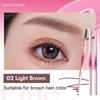 Rock Sweet 2-in-1 Eyebrow Pencil & Gel Double-headed 0.05mm Ultra-fine Waterproof Last All-day Eyebrow Pen with Precise Brush