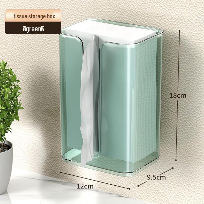 

Wall-Mounted Suction Cup Bathroom Tissue Holder