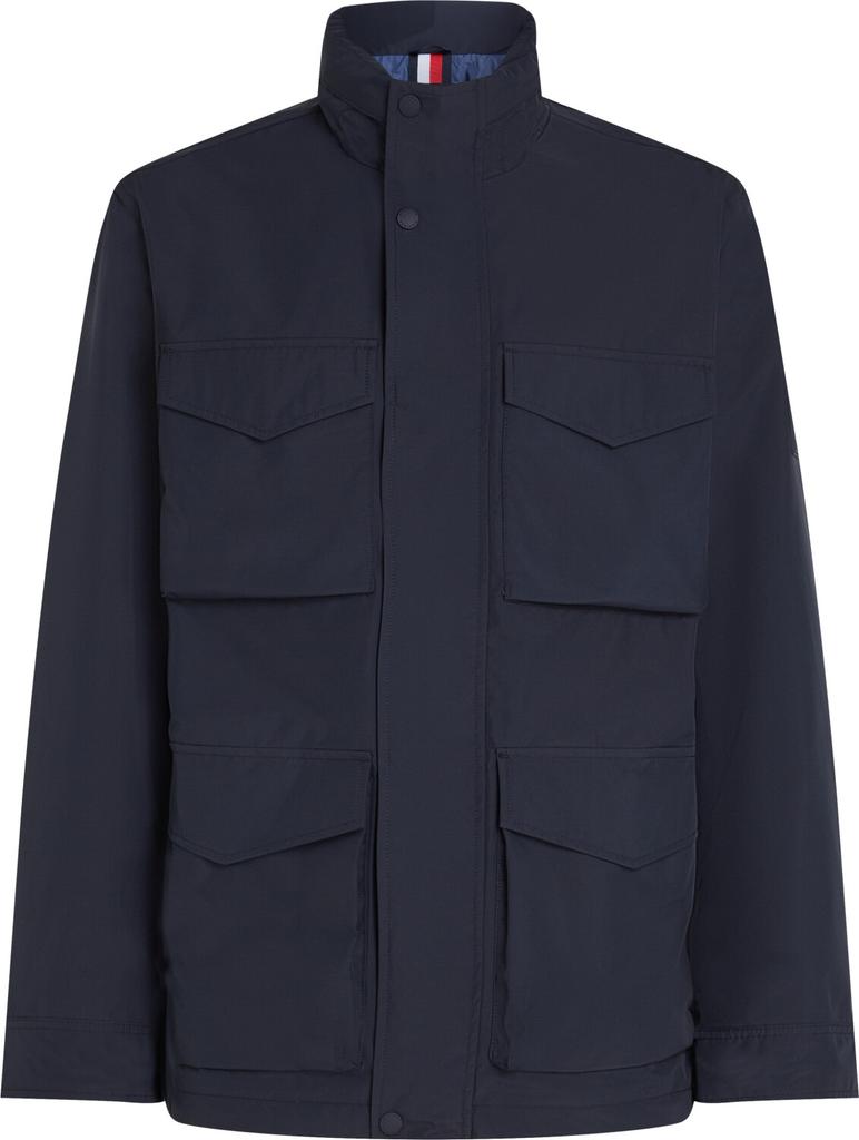 Демисезонная куртка Tommy Hilfiger Packable Field Jacket Капюшон, убираемый в воротник, небо пустыни