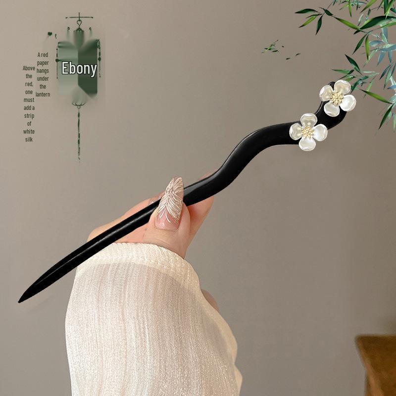 Exquisite Vintage-Inspired Tassel Hairpin for Women - Elegant Hanfu Cheongsam Style Headdress