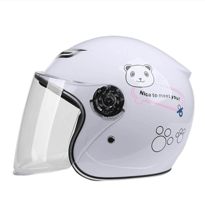 Cute Kids Bicycle Helmet 50-54cm Safety Motorcycle Scooter Helmet in Red Yellow Blue Personalized Protection for Children