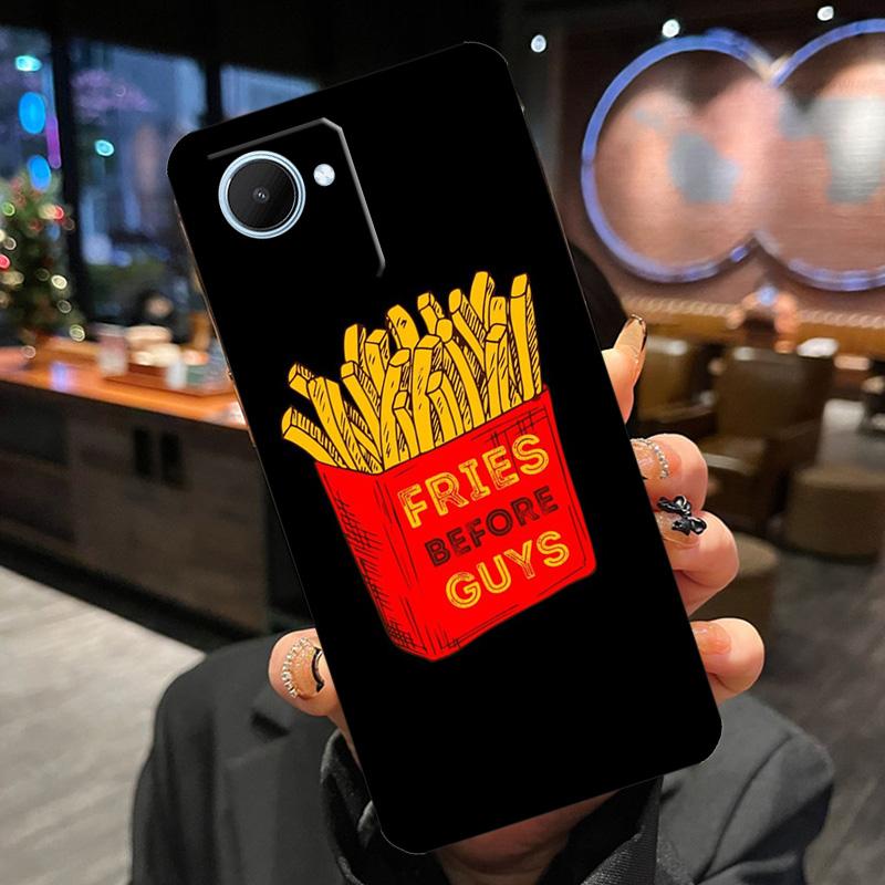 

French Fries Before Guys Case For Realme 11 Pro Plus 15 14 13 12 GT7 Pro GT6 C55 C51 C53 C35 C33 C61 C65 C67 C71 C75 Realme C75 4G