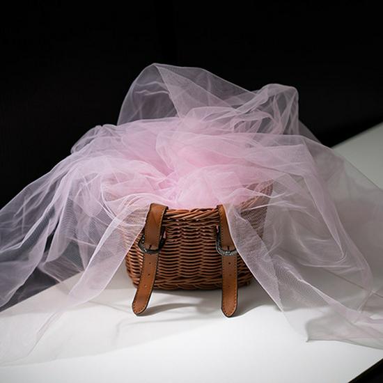 Fairy Mist Soft Tulle Fabric: Handmade Solid Color Lace Veil for Clothing DIY Projects