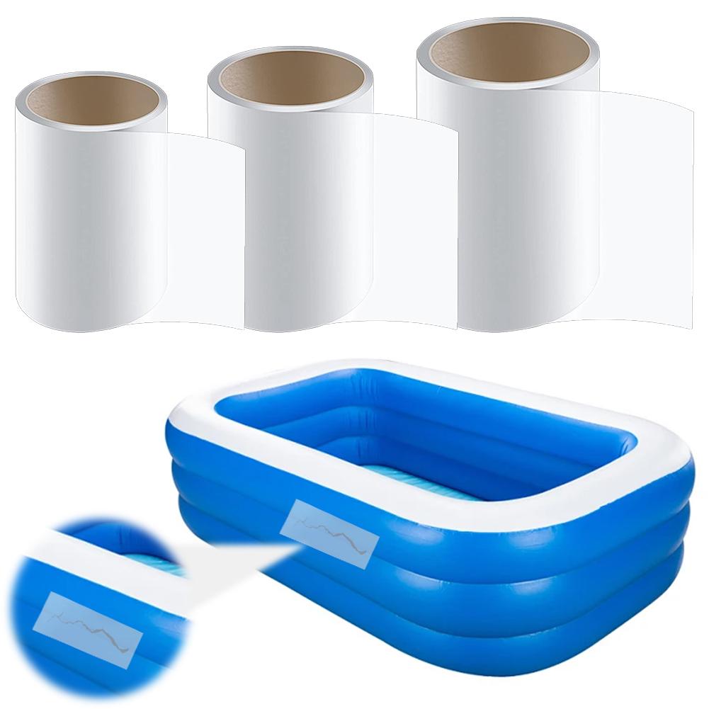 1M Roll TPU Pool Repair Patch Kit Waterproof Swimming Pool Patch for Air Mattress Swimming Pool Bounce House Tent