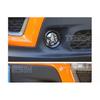 TESIN Car Front Fog Light Lamp Decoration Cover for Jeep Renegade 2019 2020 2021 2022 2023 2024 Lamp Hoods Exterior Accessories