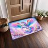 1pc Unicorn On the Clouds Carpet Rug for Living Room Bedroom Home Sofa Decoration,Kids Play Non-slip Floor Mat