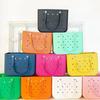 EVA Waterproof Beach and Travel Bag - Washable Women's Sports, Sand, and Pool Tote.