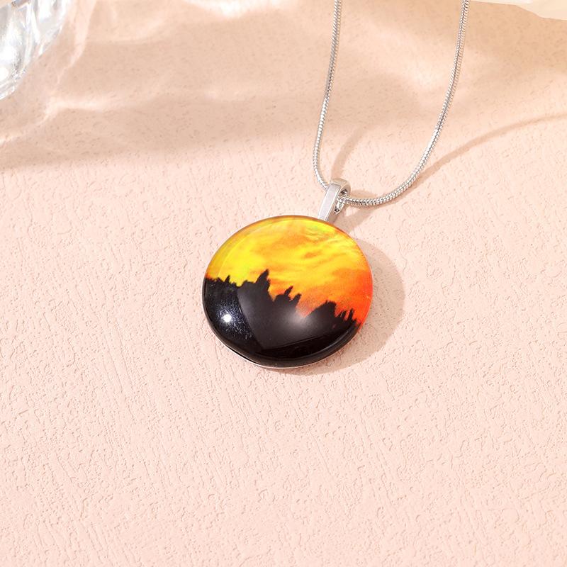 

temu ожерелье планета аврора мечтательное драгоценное ожерелье солнце