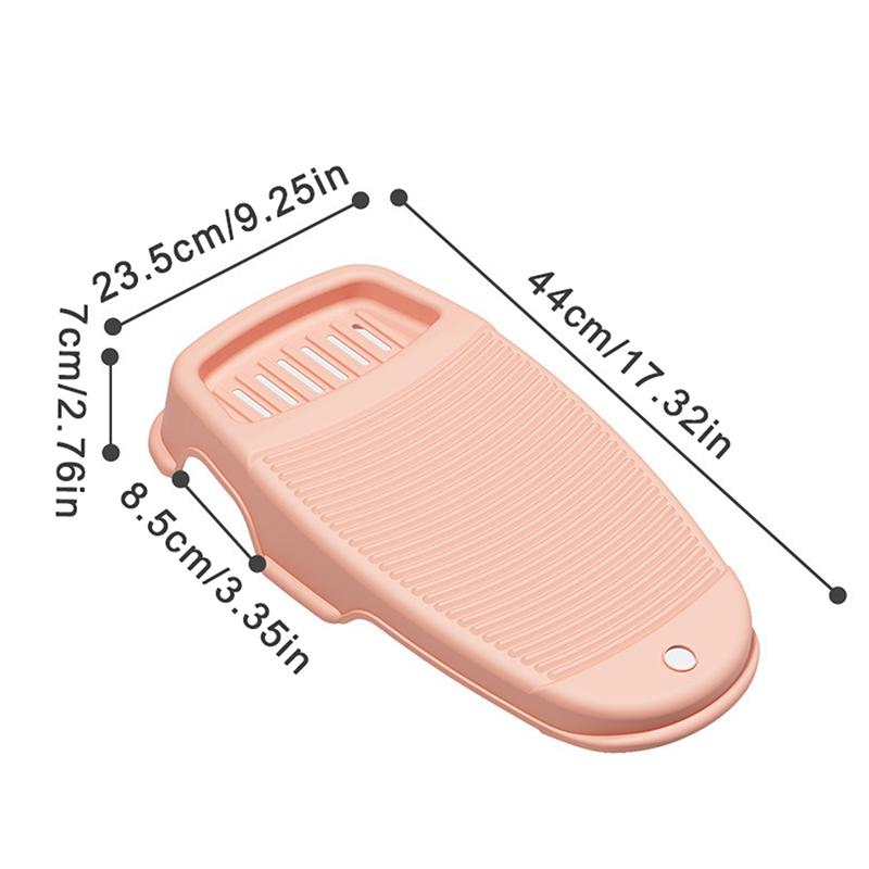 Compact And Sturdy Anti Slip Washboard With Soap Storage Material Is An Ideal Choice For Delicate And Small Items