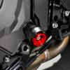 Threaded Motorcycle Oil Dipstick with Top Tool Socket, Aluminum Construction and Anodized Finish for Routine Checks