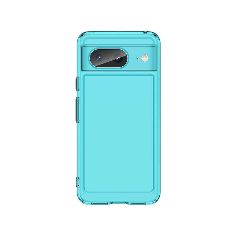 For Google Pixel 8 Case Transparent TPU Capa Google Pixel 8 Pro 8A 7 Pro 7A Case Luxury Silicone Bumper Protector Pixel 8 Cover