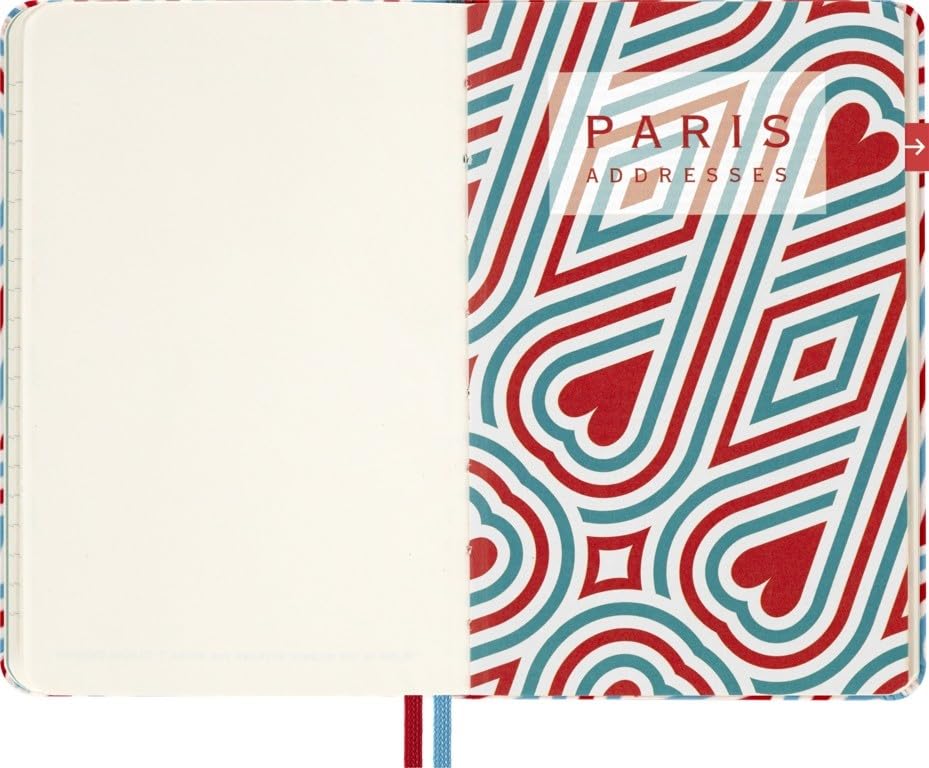 Moleskine LUXE X Moleskine Paris City Notebook, Hardcover, Pocket Size, Lined, CNLCPA