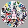 50 Hunter X Hunter Anime Graffiti Stickers for Suitcase, Laptop, and Car.