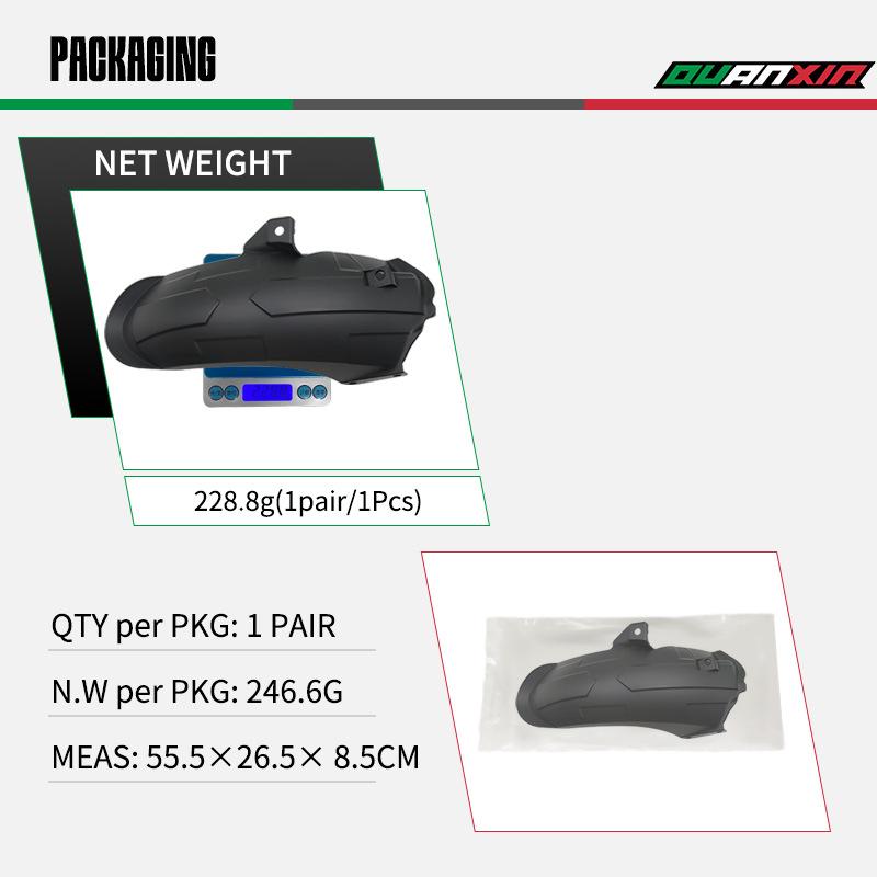 Universal Extended Fender for Honda Motorcycles PCX/NS/NWG/NWT Series