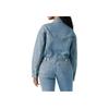 Levis X Beyoncé Collaboration Comfortable Denim Jacket With Flap Pocket Design FW25 Women Jackets 005ON-0001