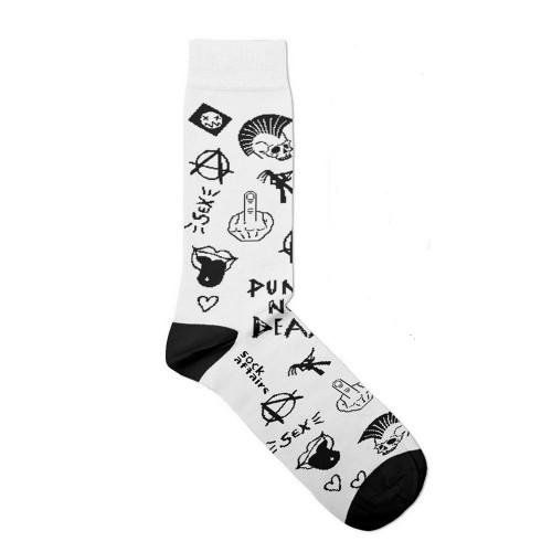 PunkÂ´s Not Dead Unisex Adult Socks