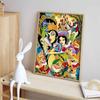 Disney Diamond Painting Snow White Cubist Style Group Portrait Art Painting Cute DIY Rhinestone Mosaic Cross Stitch Kit Embroidery Gift HomeDecoration