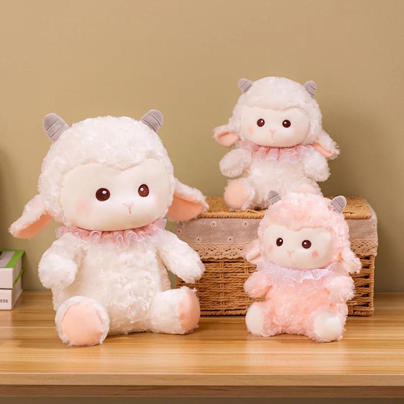 New 23/30Cm Kawaii Animal Sheep Plush Toys Creative Lamb Dolls Cute Children Girls Birthday Gifts Room Decoration