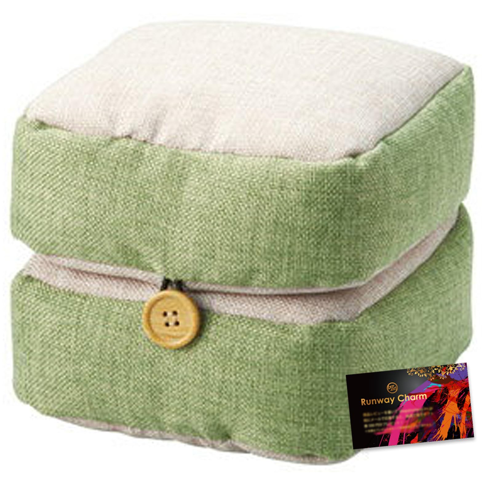 

ПОДУШКА-СТИКЕР ДЛЯ ПОЛА NEIGHBOR CLOWN Seiza Зеленый 160 x 170 x Полиэстер Внутренний Для Японского 1 шт. Подушка, Подушка, Поза лотоса, Подушка, (RC зелёный