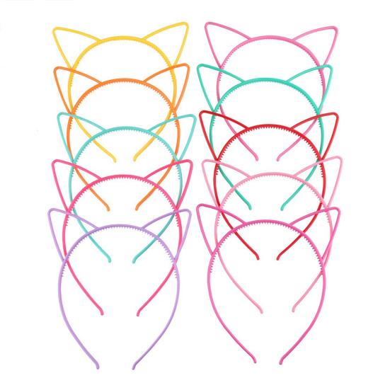 3Pcs Lovely Cat Ears Women Girls Hoop Hairband Headband Party Hair Accessories