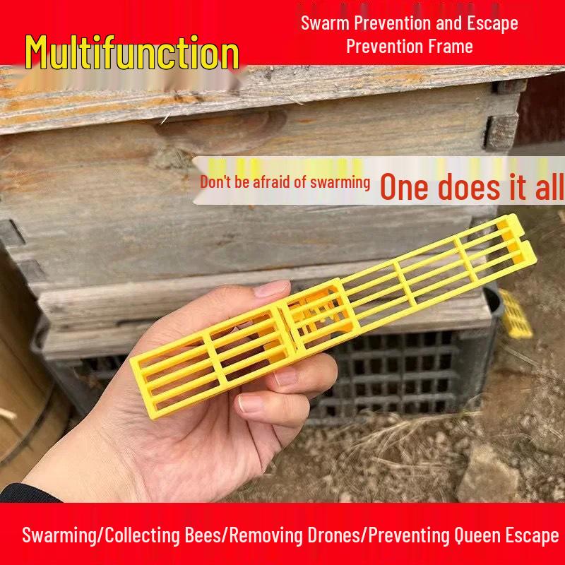 Automatic Anti-Escape Yellow Bee Swarm Box Automatic Swarm Box