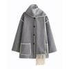 Kaslead Fashion Style Scarf Woolen Knitting Outwear