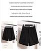 Women's Woolen Bootcut Shorts – Autumn/Winter 2025 Collection, European Style, Wide Leg, Plus Size, Hot Selling