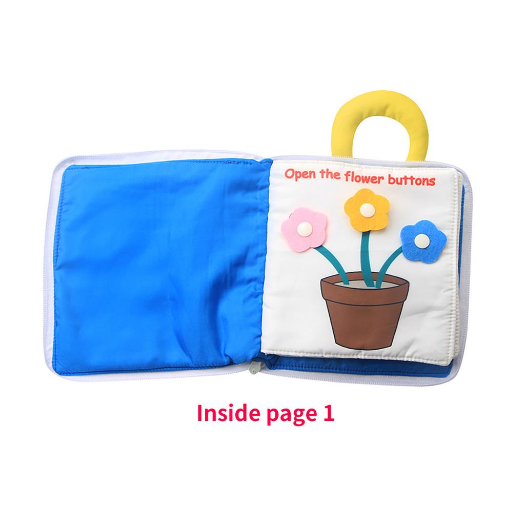 Activity Book For Toddlers,Travel Quiet Book For Kids,Educating Sensory Book