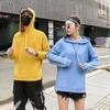 Trendy Pure Cotton Pullover Hoodie with Custom Logo and Drop Shoulder Design