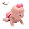 Cute Windup Crawling Crawl Boy Girl Doll Toy Birthday Gift