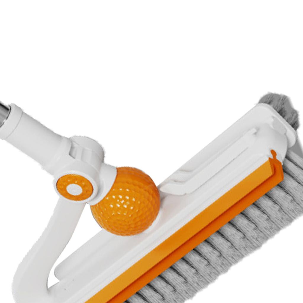 Floor Brush Scrubber   Handle Floor Scrub Brush for Cleaning Patio Bathroom Garage Kitchen