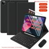 Compatible Bluetooth Keyboard Magnetic Case for iPad Air 13-inch & iPad Pro 12.9 with Apple Pencil Holder and Mouse.