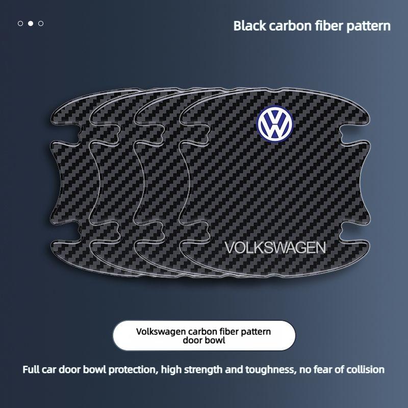 W160for Volkswagen Tiguan, Lavida, Tiguan, Polo, Passat, Touareg and Magotan Door Handle Anti-scratch Stickers and Door Bowl Protect