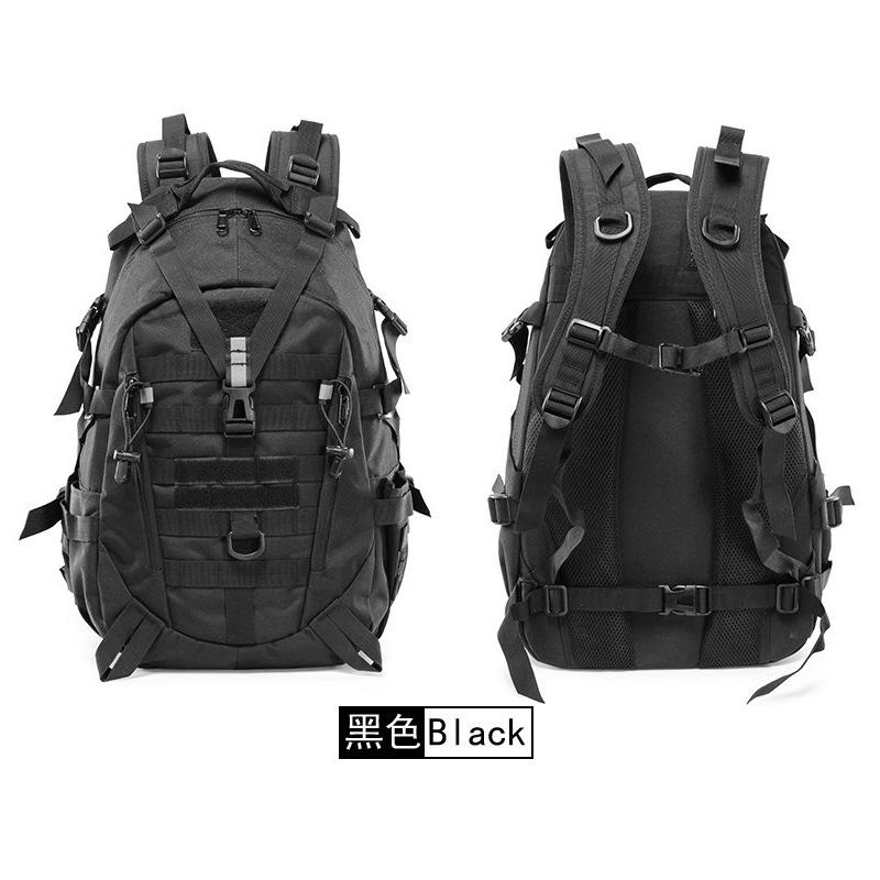 1Pc  Tactical Backpack for Men Camping Hiking Backpacks Reflective Outdoor Travel Bags Survival Climbing Rucksack Bag