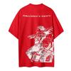 My Hero Academia Kacchan X Deku Summer Men's Cotton T Shirt Anime Streetwear Short Sleeve Tops