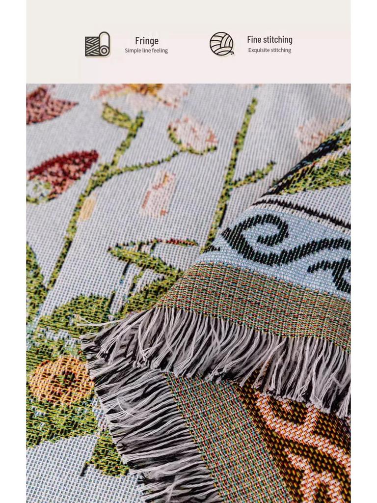 Universelles Vier-Jahreszeiten Polyester-Baumwoll Sofa Überwurfhandtuch