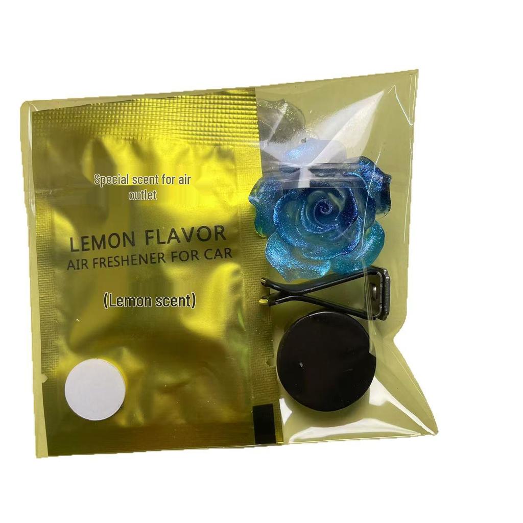 Luxury Rose Car Air Freshener and Vent Ornament