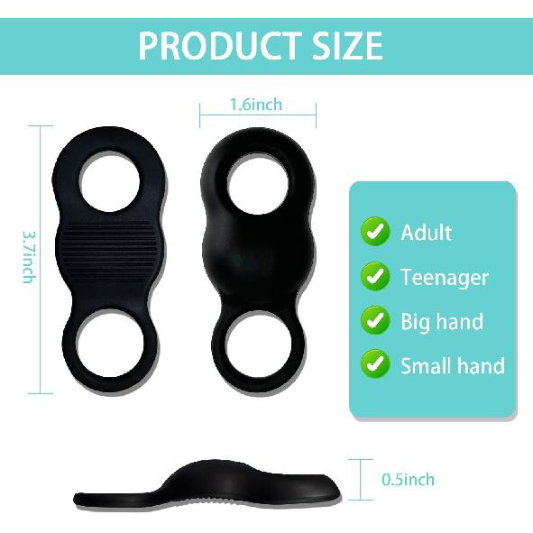 2 PCS Soft Silicone Baseball Thumb Guard for Batting, Reduces Bat Sting & Absorbs Shocks To Prevent Blisters, Swing Hitting Training Aid with Hand