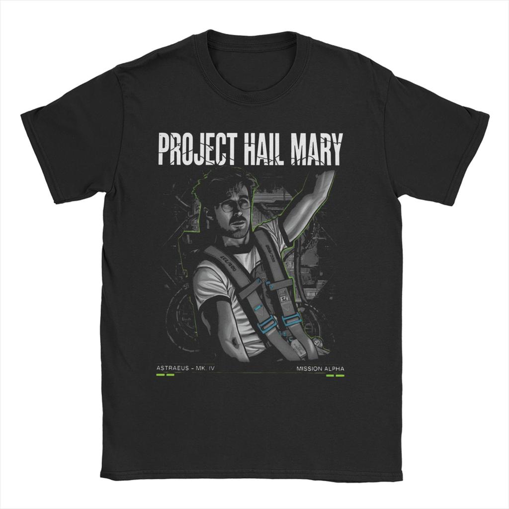 T-shirt Cool Fist My Bump Unisex Unisex Girocollo T-shirt in Puro Cotone Project Hail Mary Manica Corta Abbigliamento Taglie Forti