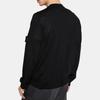 STONE ISLAND Long Sleeve Solid Color Crew Neck Sweater Men Sweater Black K1S15-5100066-S00FC-V0029