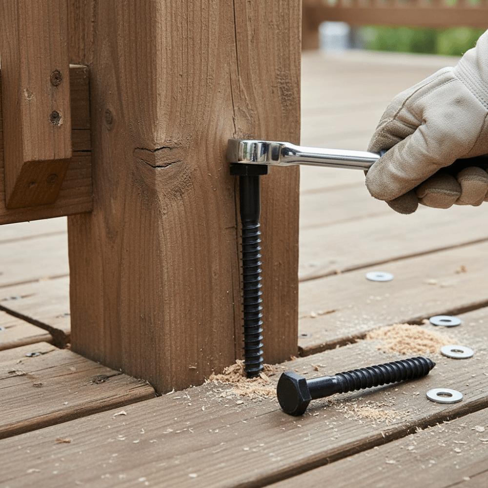 155pcs/box High-Quality Material Hex Head Wood Screws Self-Tapping Screws Construction Projects