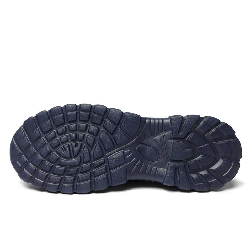 Men's Shoes Summer Couple Style Anti Slip Middle-aged and Elderly Breathable Casual Sports Shoes Fly Woven Walking and Jogging