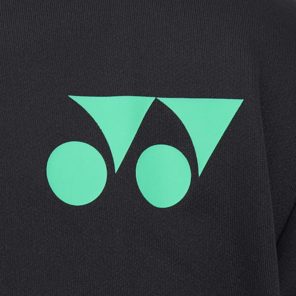 YONEX Tennis Uniform Short Sleeve T-Shirt RWX25001-007 (Black/M/Men's)